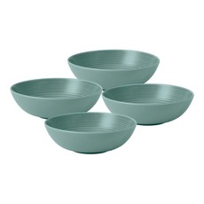 ROYAL DOULTON 皇家道爾頓 高登·拉姆齊 麥片碗, 4個, 藍綠色