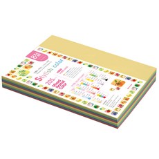 PAPERCULTURE 스타일리쉬 노멀 혼합색지 12 Vivid Tone 205g, 8절, 70개