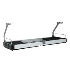 NARAEDECO Triple Queen 長度可調 1200 廚房水槽置物架, 銀色, 1個, 1層