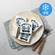 착한떡 달콤한 타요 우유백설기 (냉동), 90g, 6개