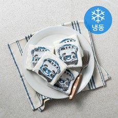 착한떡 타요 우유백설기 (냉동), 90g, 6개