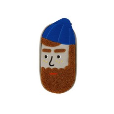 Table talk 帆布造型筆袋 Best Friend款, 混色, 1個