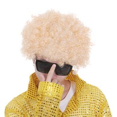 Party09 小丑假髮 2入, 金色