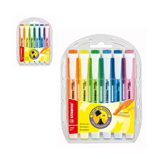 STABILO 思筆樂 Swing Cool 螢光筆套組, 混合色, 12個