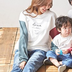 monfimafi 配色愛心家庭男女