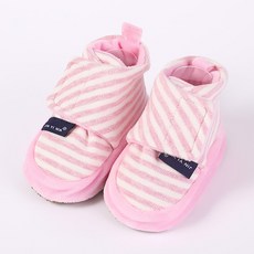 STARDOOR 孩童條紋印花魔鬼氈學步鞋