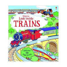 Look Inside Trains, USBORNE PUBLISHING