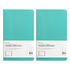 인디고 프리즘명함북 84매 2p, 민트