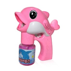 寶寶海豚自動泡泡槍, 粉紅色, 1個