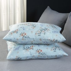 gBEDDING 花朵印花枕套 2入