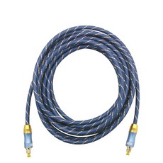 Coms 音訊光纖線 EMK Blue 6mm 5M Toslink to Toslink BT462, 混色, 1個