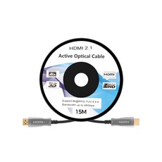 Nextu HDMI 2.1v ACO 光纖線 8K UHD NEXT-7015HAOC-8K 15m, 混色, 1個