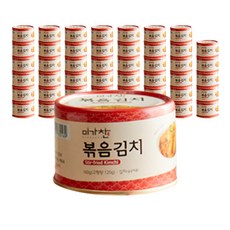 미가찬 감칠맛 볶은 김치 캔, 160g, 48개