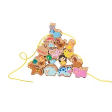 iwood 農場穿線玩具, 1個