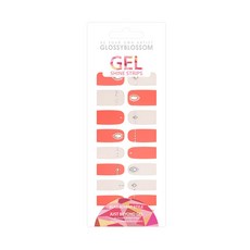 글로시블라썸 젤 샤인 스트립 플램 보이언트 스타일 네일스티커, 1개, 크리스톤