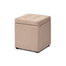 쇼신 워툼 수납형 스툴의자 S, 아이보리