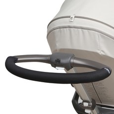 Manito Clean Grip 嬰兒推車手把套 Stokke Xplory專用, 黑色, 1個