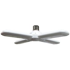 씨에스알 안정기 내장형 바람개비 램프 4FAN 60W DW-PH60W, 전구색, 1개