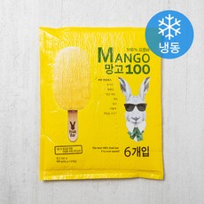 프룻바 망고100 (냉동), 80g, 6개