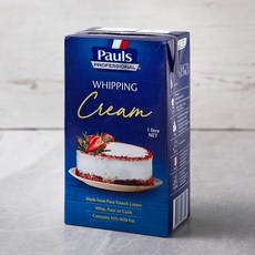 폴스 프로페셔널 동물성 휘핑크림, 1L, 1개