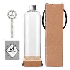 AT500 透明 24 AL PET 瓶禮品包裝套組 LB8M, 500ml, 20組