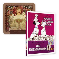 ART NOU VEAU 錫盒色鉛筆+迪士尼著色書組合, 72 種顏色