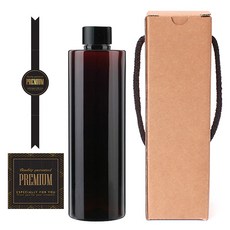 棕色PET瓶 AC250 250ml+黑色瓶蓋+瓶標 LB9M+封口貼紙 LB924+盒子封口貼紙 LB9S+盒子組, 20組