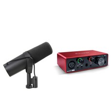 SHURE 舒爾 Focusrite Scarlett Solo 第三代, SM7B