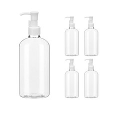 廚房透明分裝空瓶 250ml + 油嘴瓶塞套組 DTB250, 5套