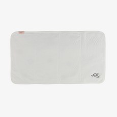 Bamboo bebe 竹纖維棉質墊, 白色 花紋(圓點+水滴+星星), 1入