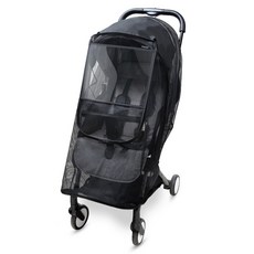 Manito 孩童推車網眼防蚊罩 S, 黑色