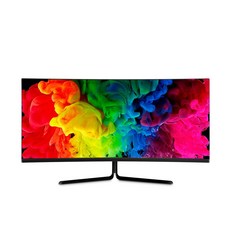 한성컴퓨터 86.4cm WQHD 퀀텀닷 리얼 100 1500R 게이밍 무결점 모니터, TFG34Q10WQ