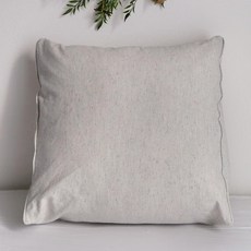 CASA VERDE 素色方形靠枕, 淺灰