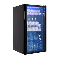 씽씽코리아 음료 쇼케이스 냉동고 92L 방문설치, LSC-92(블랙)