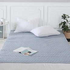 OLIVIA DECO Tam Tam 60支水洗棉素色被兼薄墊, 灰色93