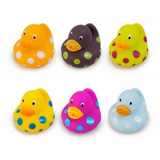 escabbo 鴨沐浴玩具 6 件套, 混色