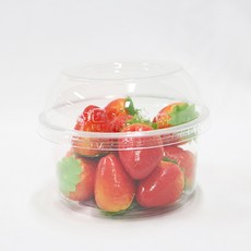 샐러드컵 일회용용기 돔 대 윗지름 15cm x 밑지름 15cm x 높이 8cm, 1개입, 20개