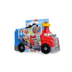 MEGA BLOKS 美高 我家寶貝的個積木是卡車重型設備, 混色
