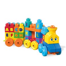 MEGA BLOKS 美高 ABC音樂火車旋律玩具, 混色