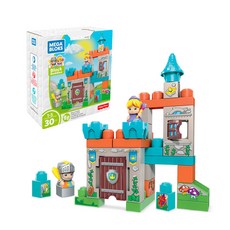 MEGA BLOKS 美高 我們寶貝的座皇家城堡 30p, 混色