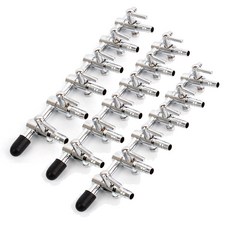 不鏽鋼6孔空氣分配器, 3個