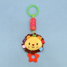 Gabe家族嬰兒車搖鈴 獅子 KS2763, 混色