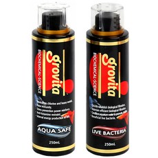 그로비타 물갈이약 염소성분제거제 + 라이브 박테리아, 250ml, 1세트
