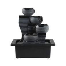 실내인테리어 수반 가습기 미니분수대 DO8879, 혼합색상