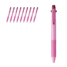 Uni 三菱 JETSTREAM 3色多功能筆 SXE3-400 0.38mm, 深嬰兒粉 BP, 10個