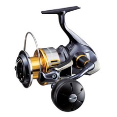 SHIMANO 雙動力 SW 紡紗輪 15, 10000PG, 銀色+金色+灰色