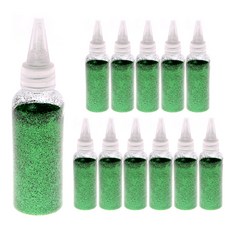 LivingDA 亮粉 60g, 綠色, 12個