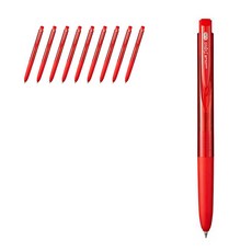 Uni 三菱 中性原子筆 UMN155 0.28mm, 紅色 (15), 10個