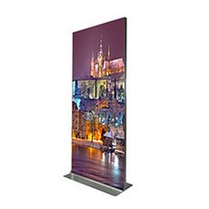 양면 스폐설 입간판 C형 80 x 200 cm, 실버, 1개