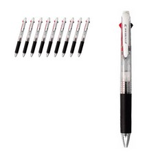 JETSTREAM 3色筆 SXE3-400 0.7mm, 透明T, 10個